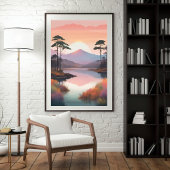 Gouden Dageraad Reflecties Poster