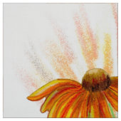 Gouden Daisy Dans Stof (Swatch)