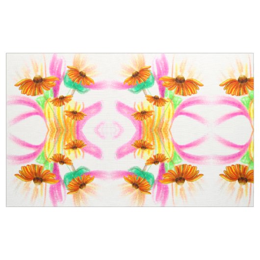 Gouden Daisy Dans Stof (Yard (91,4 cm))