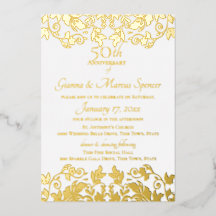 Gouden Damast 50ste verjaardag