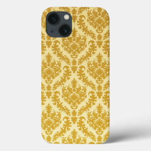 Gouden damast iPhone 13 hoesje
