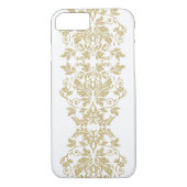 Gouden damast Elegantie Case-Mate iPhone Case (Achterkant)
