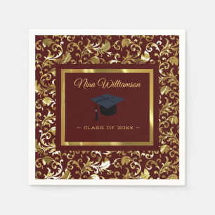 Gouden damast en Pet Servet