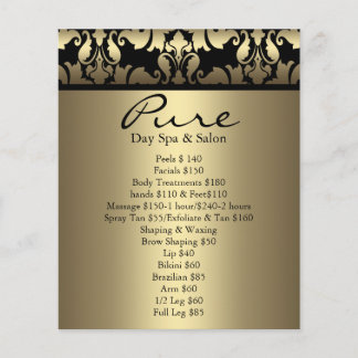 Gouden Damast Flyer