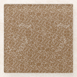 Gouden Damast Glas Onderzetter