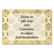 Gouden damast patroon