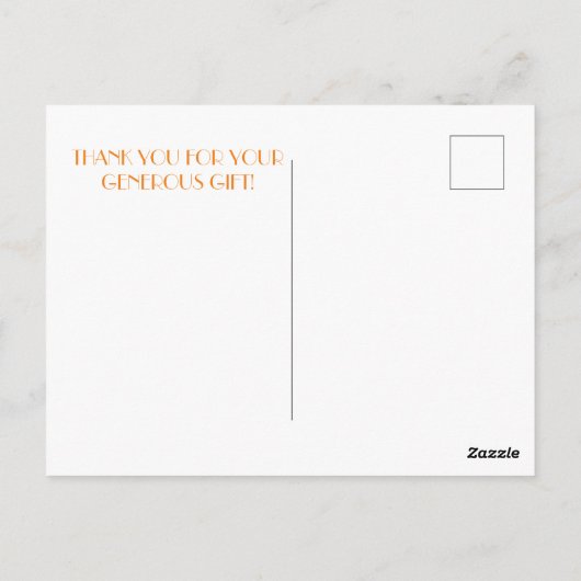 Gouden Dame van ART NOUVEAU Briefkaart (Achterkant)