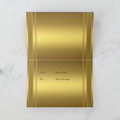 Gouden Dank je Kaart Goud (Binnen)