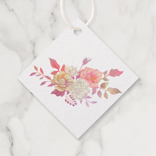 Gouden dank u bruiloft bedankjes labels (Achterkant)