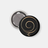 Gouden Dankbaarheid Magneet (Voorkant / Achterkant)