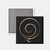Gouden Dankbaarheid Magneet (Voorkant / Achterkant)