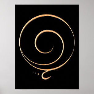 Gouden Dankbaarheid Poster