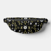 Gouden Danser Patroon Home Decor Heuptasje (Liggend)