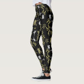 Gouden Danser Patroon Home Decor Leggings (Links)