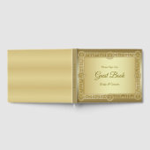 Gouden decoratief gastenboek (Volledig)