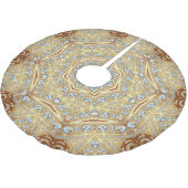 Gouden Decoratieve Boomrok Kerstboom Rok (Gekanteld)