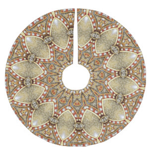 Gouden Decoratieve Boomrok Kerstboom Rok