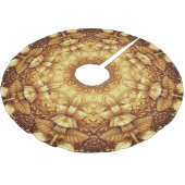 Gouden Decoratieve Boomrok Kerstboom Rok (Gekanteld)