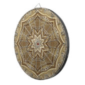Gouden decoratieve dartbord (Voorkant Rechts)