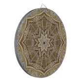 Gouden decoratieve dartbord (Voorkant Links)