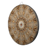 Gouden decoratieve dartbord (Voorkant Rechts)