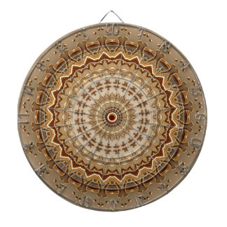 Gouden decoratieve dartbord
