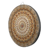 Gouden decoratieve dartbord (Voorkant Rechts)