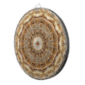 Gouden decoratieve dartbord (Voorkant Rechts)