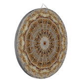 Gouden decoratieve dartbord (Voorkant Links)