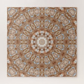 Gouden decoratieve legpuzzel (Horizontaal)