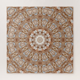 Gouden decoratieve legpuzzel