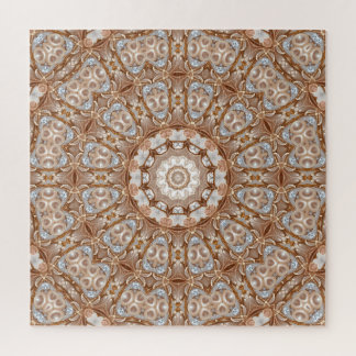Gouden decoratieve legpuzzel