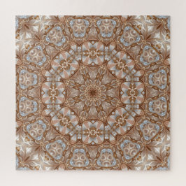 Gouden decoratieve legpuzzel