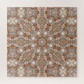 Gouden decoratieve legpuzzel (Horizontaal)