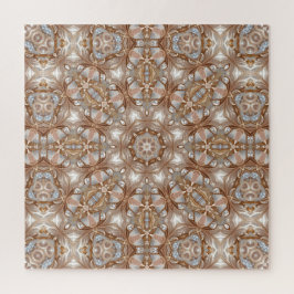 Gouden decoratieve legpuzzel
