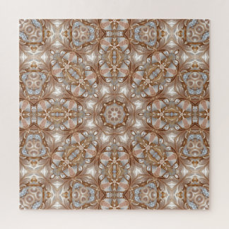 Gouden decoratieve legpuzzel