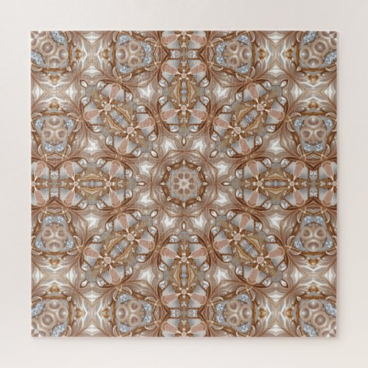 Gouden decoratieve legpuzzel (Verticaal)