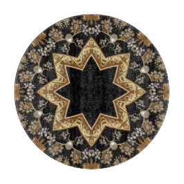 Gouden decoratieve snijplank