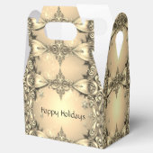 Gouden Decoratieve Vakantie Cadeaubox Bedankdoosjes (Geopend)
