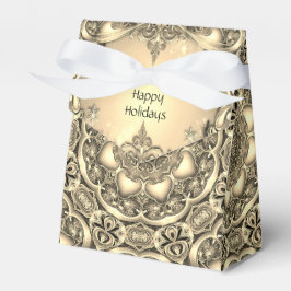 Gouden Decoratieve Vakantie Cadeaubox Bedankdoosjes