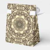 Gouden Decoratieve Vakantie Cadeaubox Bedankdoosjes (Achterkant)