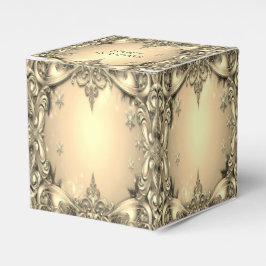 Gouden Decoratieve Vakantie Cadeaubox Bedankdoosjes