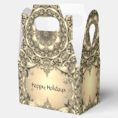 Gouden Decoratieve Vakantie Cadeaubox Bedankdoosjes (Geopend)