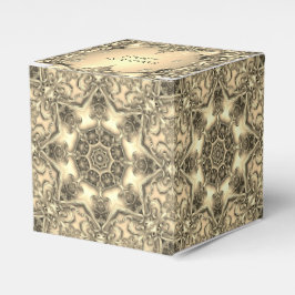 Gouden Decoratieve Vakantie Cadeaubox Bedankdoosjes