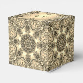 Gouden Decoratieve Vakantie Cadeaubox Bedankdoosjes (Achterkant)