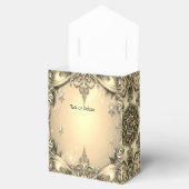 Gouden Decoratieve Vakantie Cadeaubox Bedankdoosjes (Geopend)