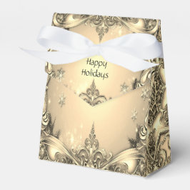 Gouden Decoratieve Vakantie Cadeaubox Bedankdoosjes