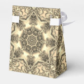 Gouden Decoratieve Vakantie Cadeaubox Bedankdoosjes (Achterkant)