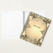 Gouden decoratieve vakantie planner (Display)