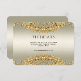 Gouden detailbehuizing Kaart